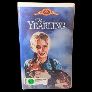 The Yearling VHS 1996 Clamshell Gregory Peck-Jane Wyman-Claude Jarman New Sealed